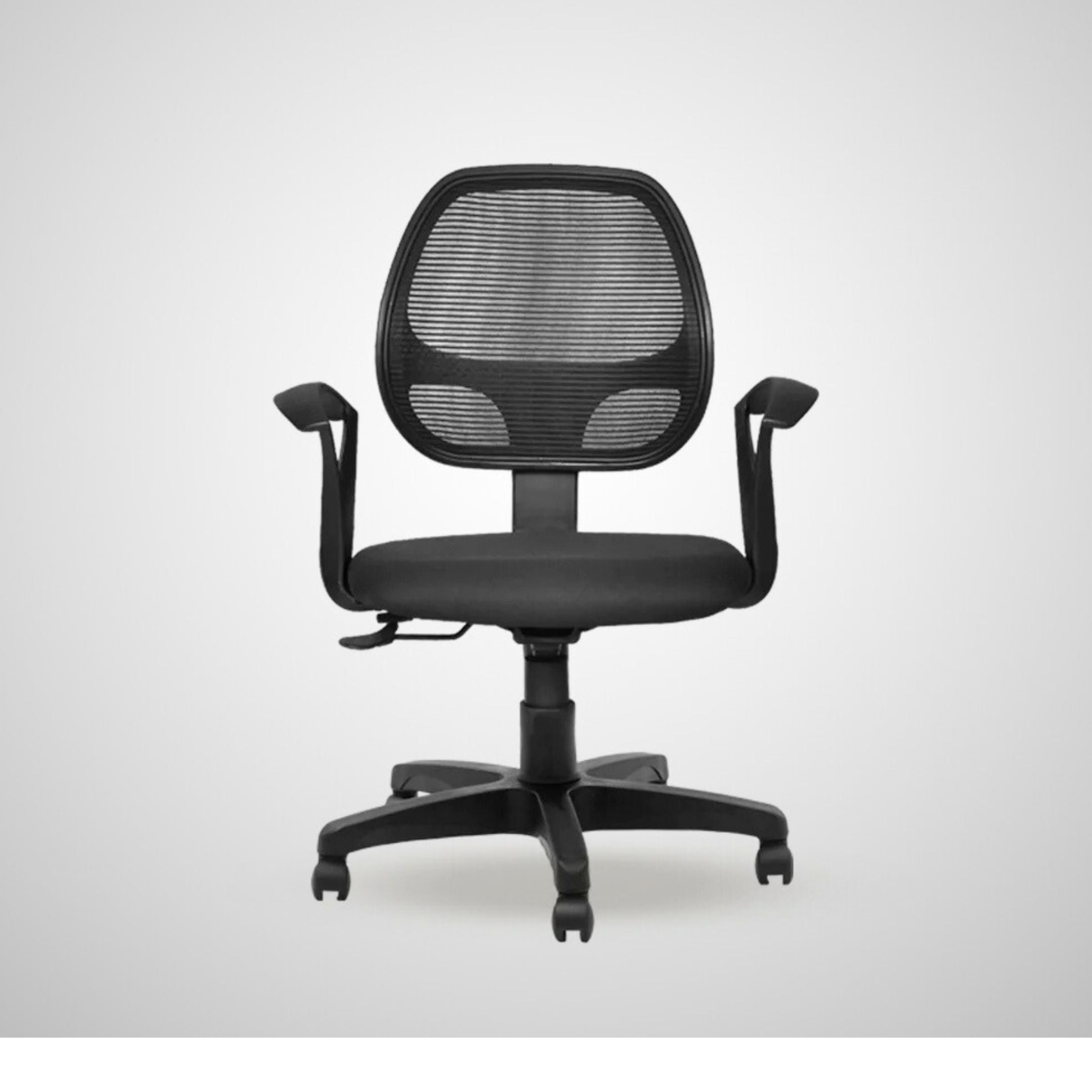 Kepler Brooks Axel Mid Back Mesh Office Chair (Black)