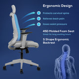Kepler Brooks Eterna Premium High Back Mesh Office Desk Chair