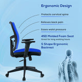 Kepler Brooks Ignis Ergonomic Mid Back Mesh Office Chair