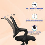 Kepler Brooks Polaris Mid Back Office Chair (White)