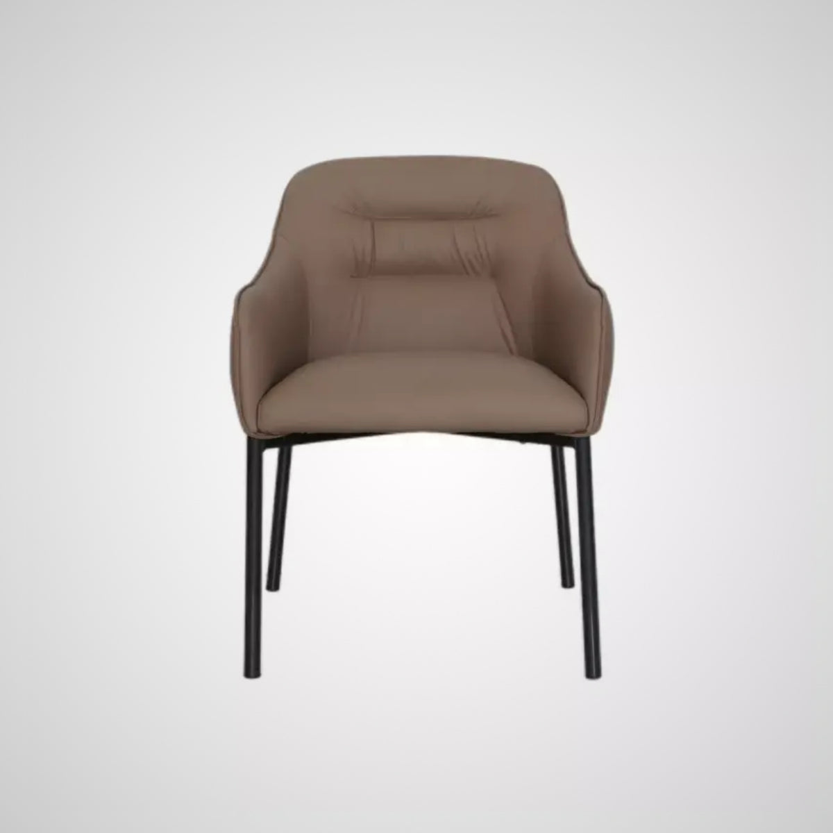 Kepler Brooks Cocoa Premium Cafeteria Dining Chair ( Brown )