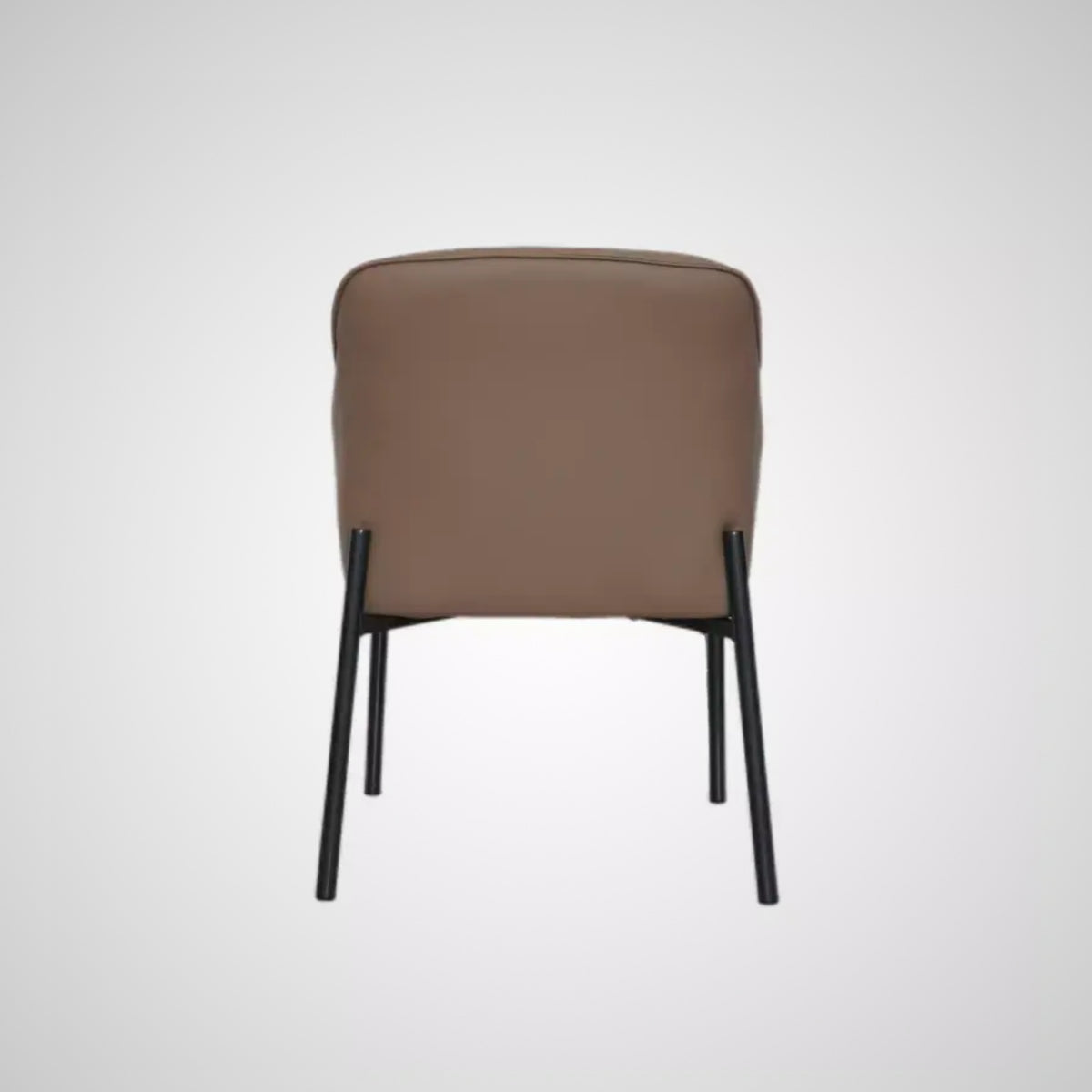 Kepler Brooks Cocoa Premium Cafeteria Dining Chair ( Brown )