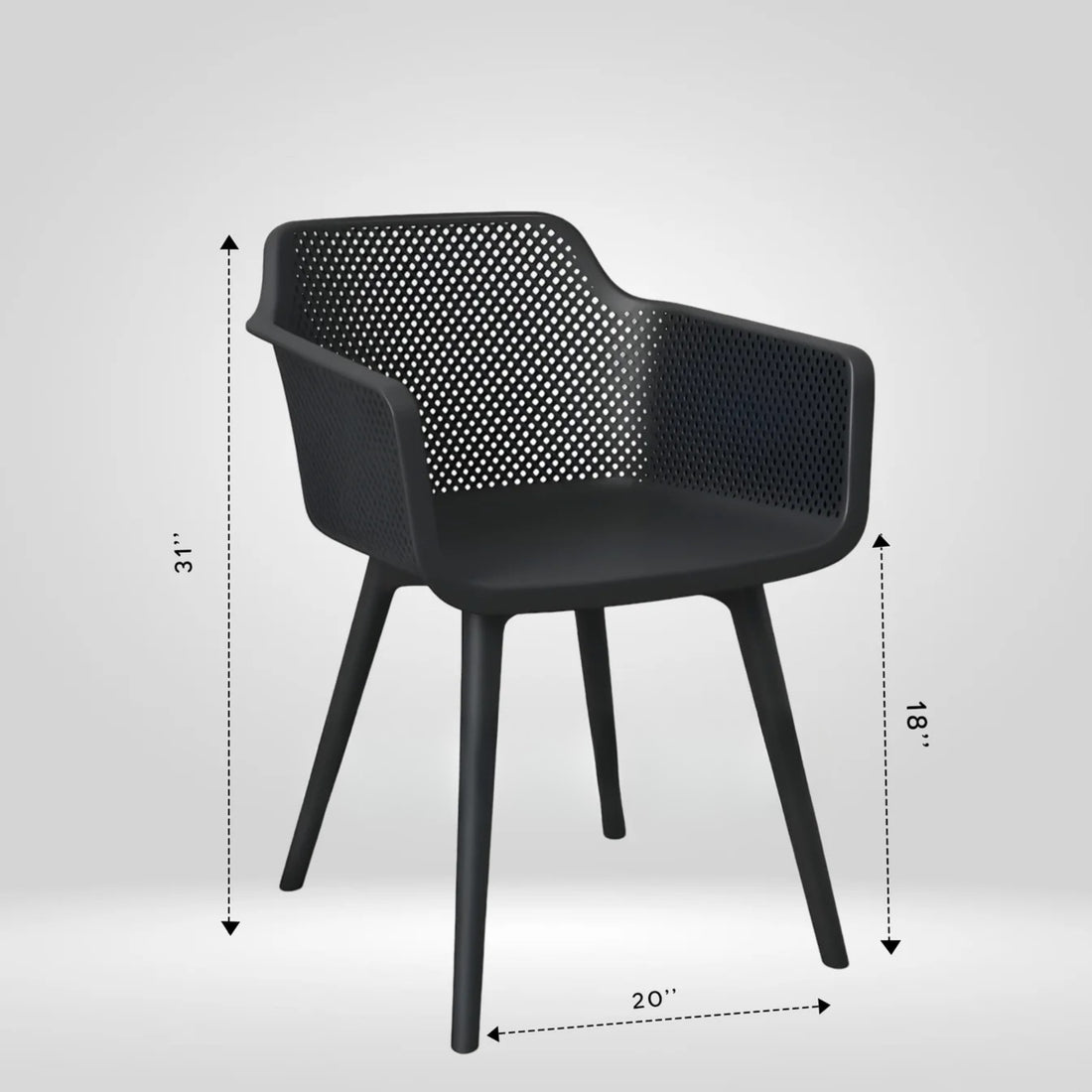 Kepler Brooks Viano Cafeteria Dining Chair
