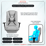 Kepler Brooks Italia Pro High Back Leatherette Ergosmart Office Chair