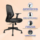 Kepler Brooks Verve Premium Mid Back Mesh Office Chair