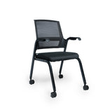 Kepler Brooks Solis Visitor Chair with Metal Frame