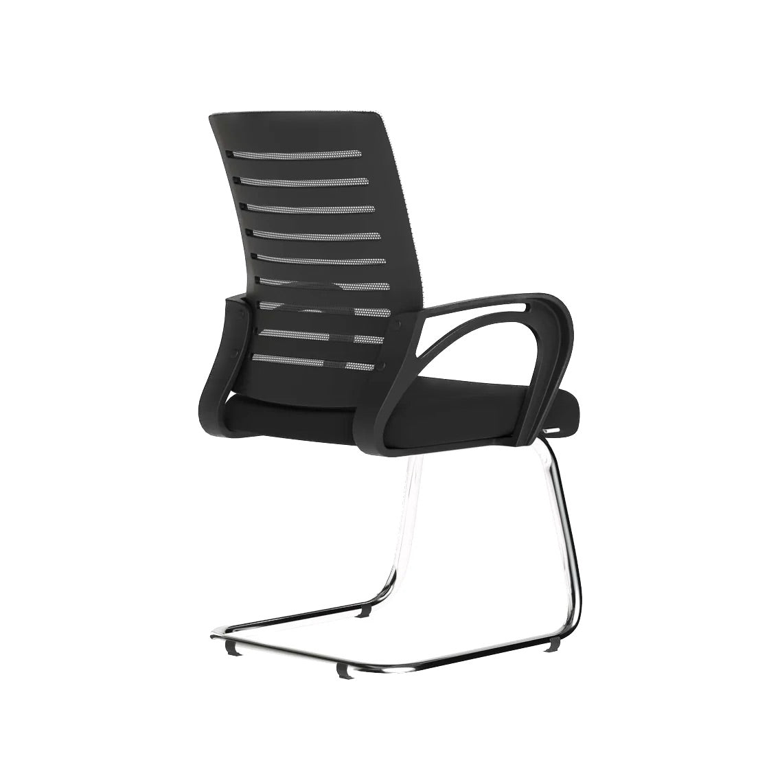 Kepler Brooks Iris Visitor Chair with Metal Frame