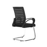 Kepler Brooks Iris Visitor Chair with Metal Frame