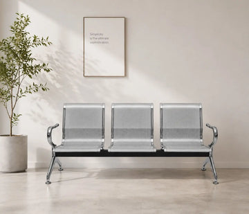 Kepler Brooks Elevate Waiting Chair with Heavy Metal Body