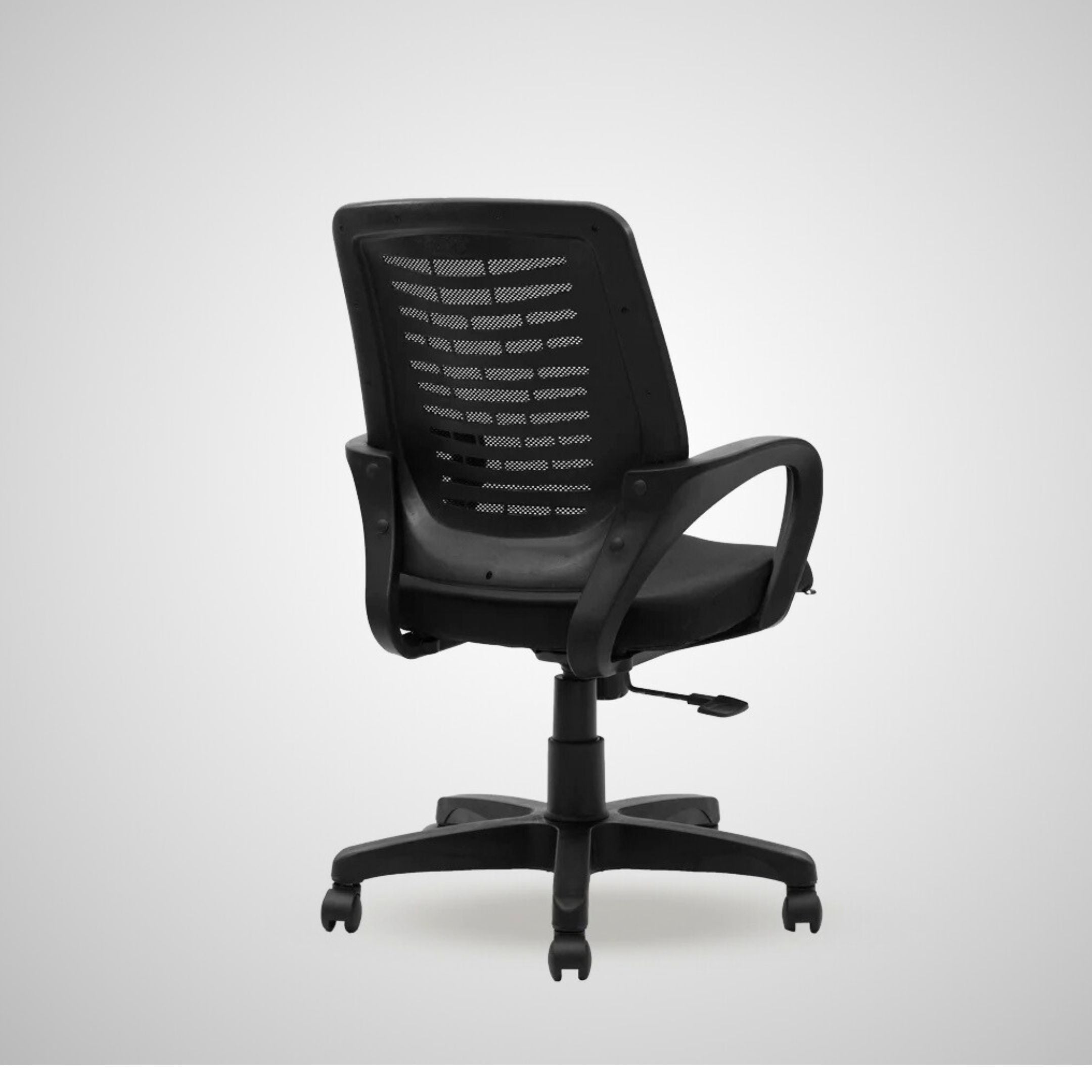 Kepler Brooks Elan Mid Back Mesh Office Chair (Black)