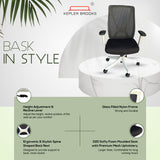 Kepler Brooks Astra Mid Back Mesh Office Chair
