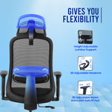 Kepler Brooks Opus High Back Mesh Office Chair