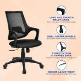 Kepler Brooks Polaris Mid Back Office Chair (White)