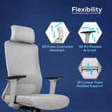 Kepler Brooks Eterna Premium High Back Mesh Office Desk Chair