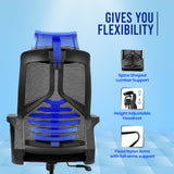Kepler Brooks Quartz High Back Mesh Office Chair