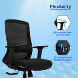 Kepler Brooks Eterna Premium Mid Back Mesh Office Chair