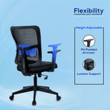 Kepler Brooks Ignis Ergonomic Mid Back Mesh Office Chair