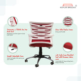 Kepler Brooks Dazzle Mid Back Mesh Office Chair