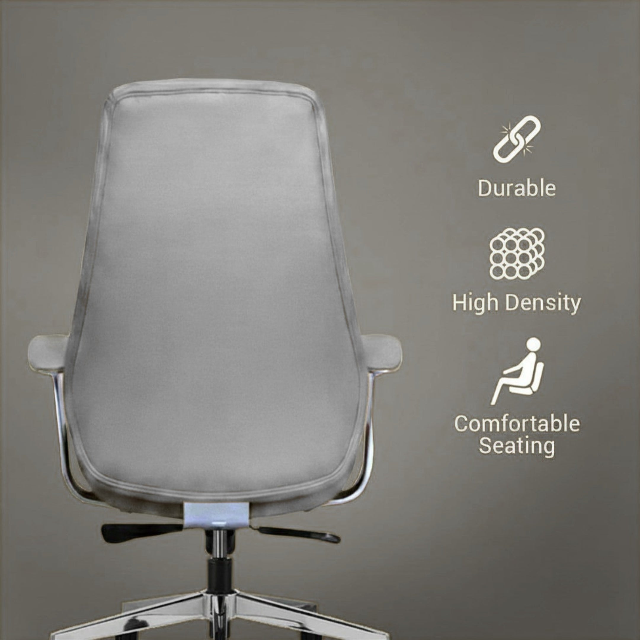 Kepler Brooks Atlas Premium High Back Leatherette Office Chair