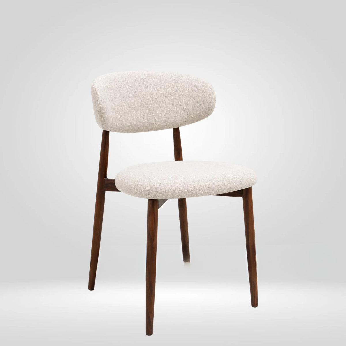 Kepler Brooks Monarc Premium Cafeteria Dining Chair ( Off White )
