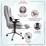 Kepler Brooks Italia Pro High Back Leatherette Ergosmart Office Chair