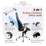Kepler Brooks Atlas Premium High Back Leatherette Office Chair
