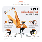 Kepler Brooks Atlas Premium High Back Leatherette Office Chair