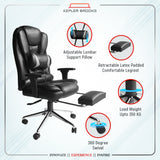 Kepler Brooks Italia Pro High Back Leatherette Ergosmart Office Chair