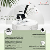 Kepler Brooks Astra Mid Back Mesh Office Chair