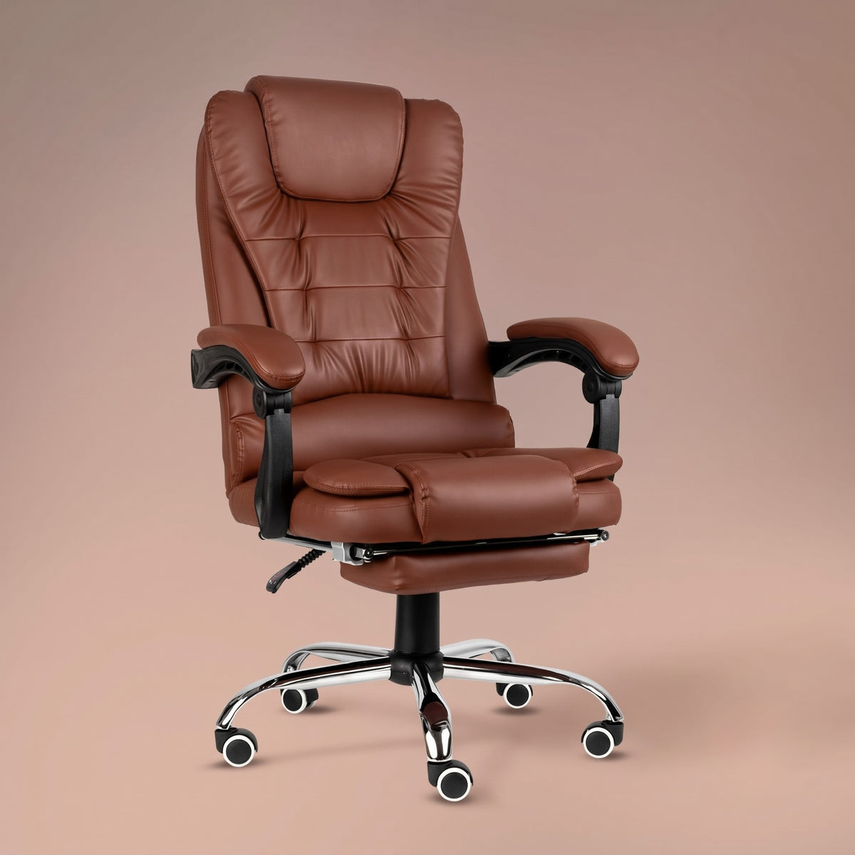 Kepler Brooks Italia High Back Leatherette ErgoSmart Office Chair