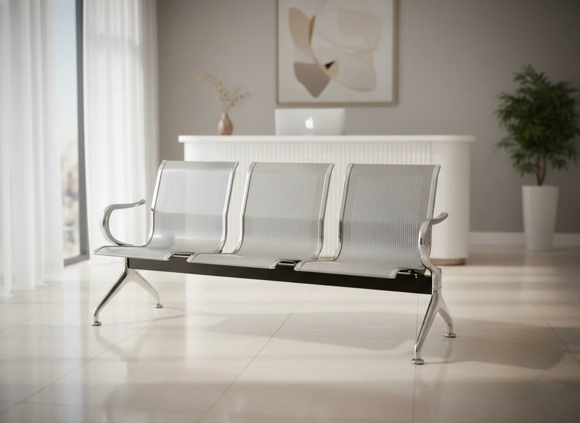 Kepler Brooks Elevate Waiting Chair with Heavy Metal Body