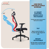 Kepler Brooks Marvel Lite High Back Mesh Office Chair