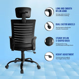 Kepler Brooks Aspira Office Chair (Black)