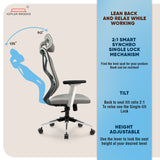 Kepler Brooks Marvel Lite High Back Mesh Office Chair