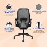 Kepler Brooks Verve Premium Mid Back Mesh Office Chair