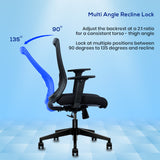 Kepler Brooks Eterna Premium Mid Back Mesh Office Chair