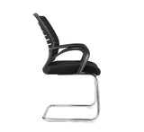 Kepler Brooks Iris Visitor Chair with Metal Frame