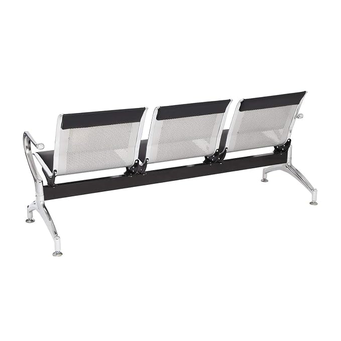 Kepler Brooks Elevate Waiting Chair with Cushion and Heavy Metal Body