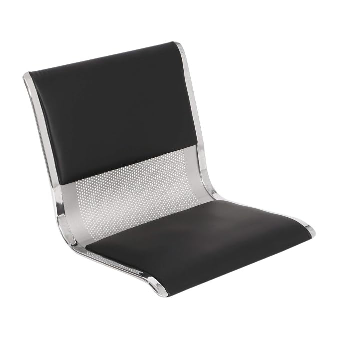Kepler Brooks Elevate Waiting Chair with Cushion and Heavy Metal Body
