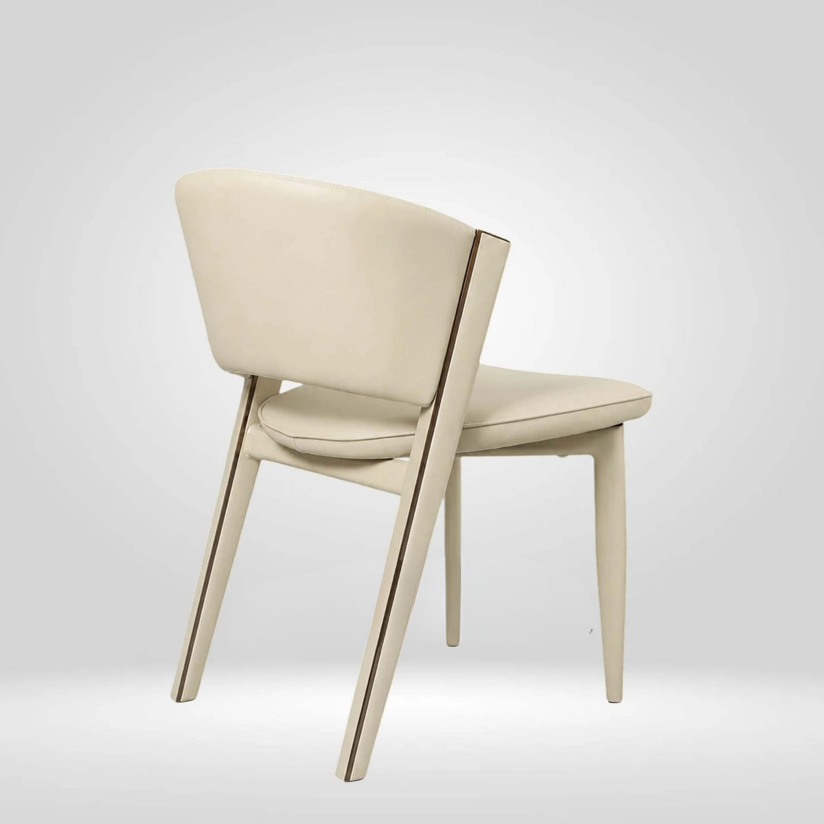 Kepler Brooks Milano Premium Cafeteria Dining Chair ( Beige )