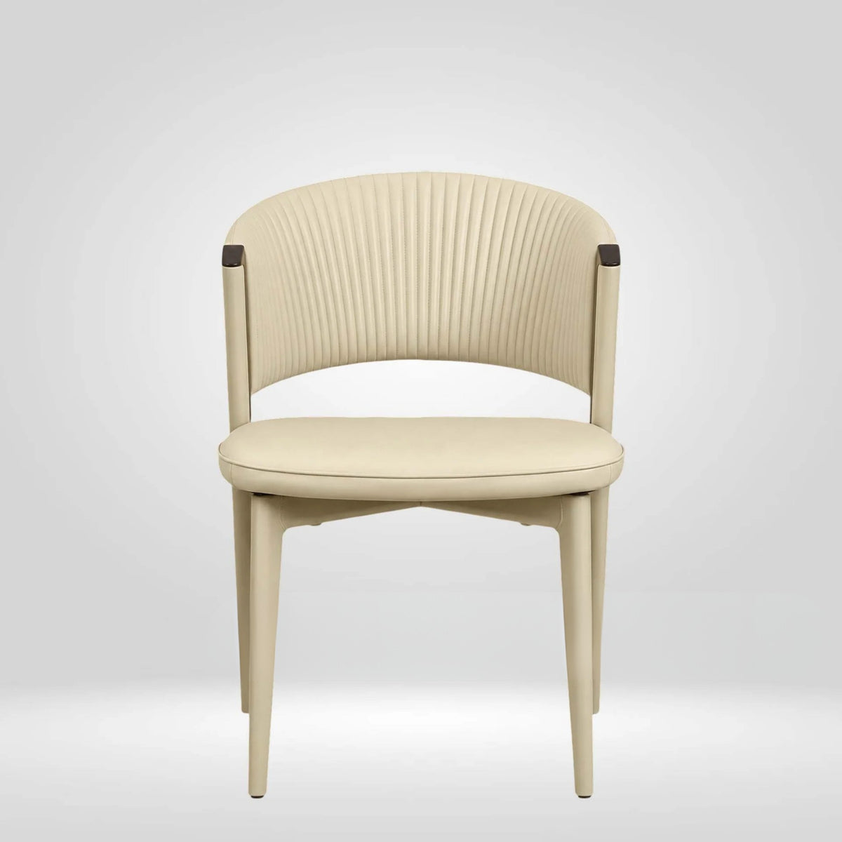 Kepler Brooks Milano Premium Cafeteria Dining Chair ( Beige )