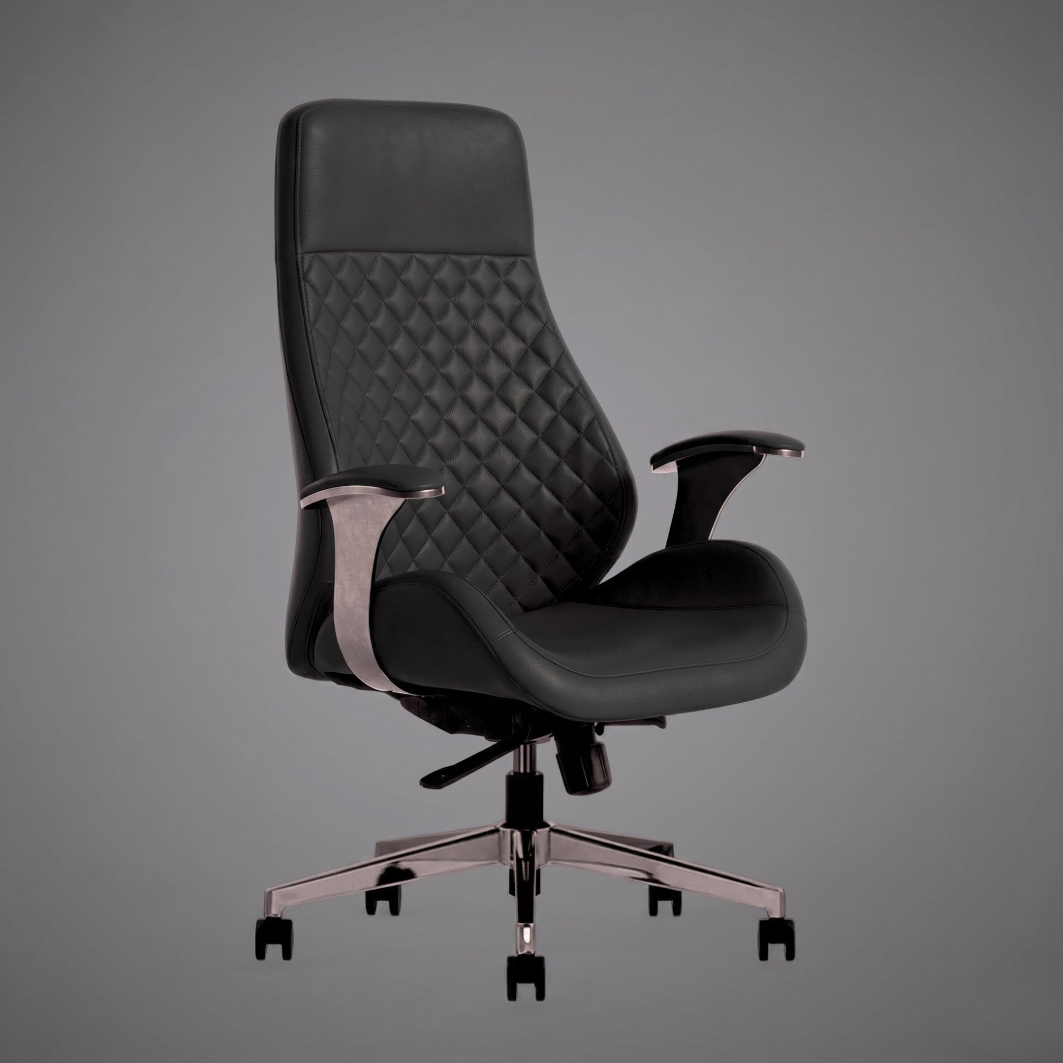 Kepler Brooks Atlas Premium High Back Leatherette Office Chair