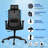 Kepler Brooks Veritas Premium High Back Mesh Office Chair