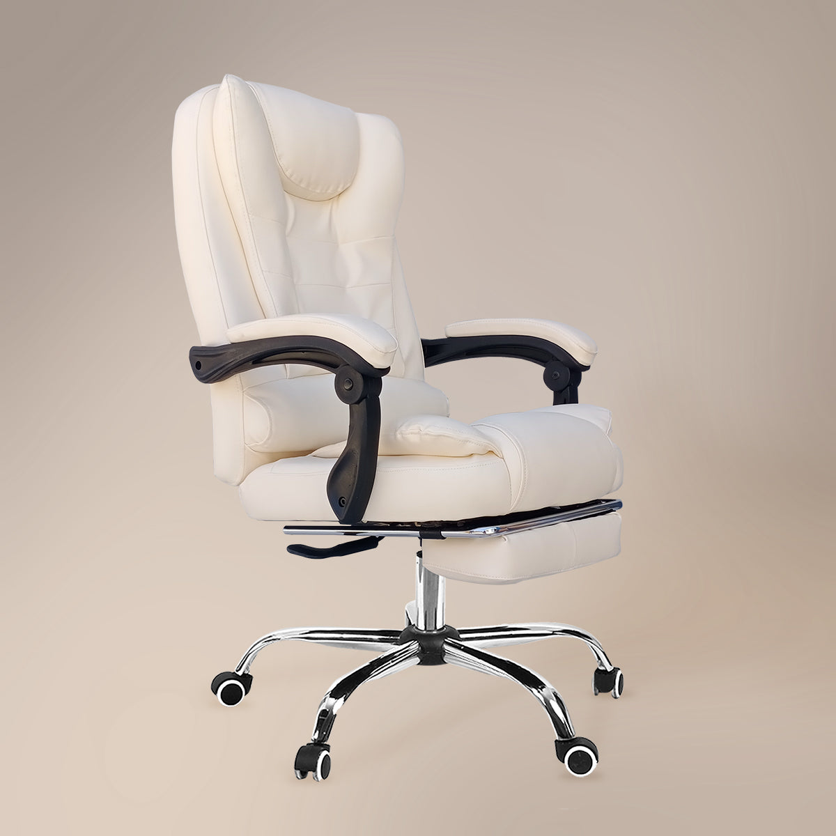 Kepler Brooks Italia High Back Leatherette ErgoSmart Office Chair