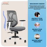 Kepler Brooks Marvel Ergonomic Mid Back Mesh Office Chair