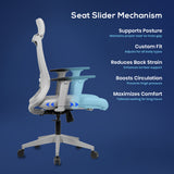 Kepler Brooks Eterna Premium High Back Mesh Office Desk Chair