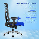 Kepler Brooks Vertex Premium High Back Mesh Office Chair