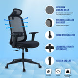 Kepler Brooks Opus High Back Mesh Office Chair