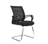 Kepler Brooks Iris Visitor Chair with Metal Frame