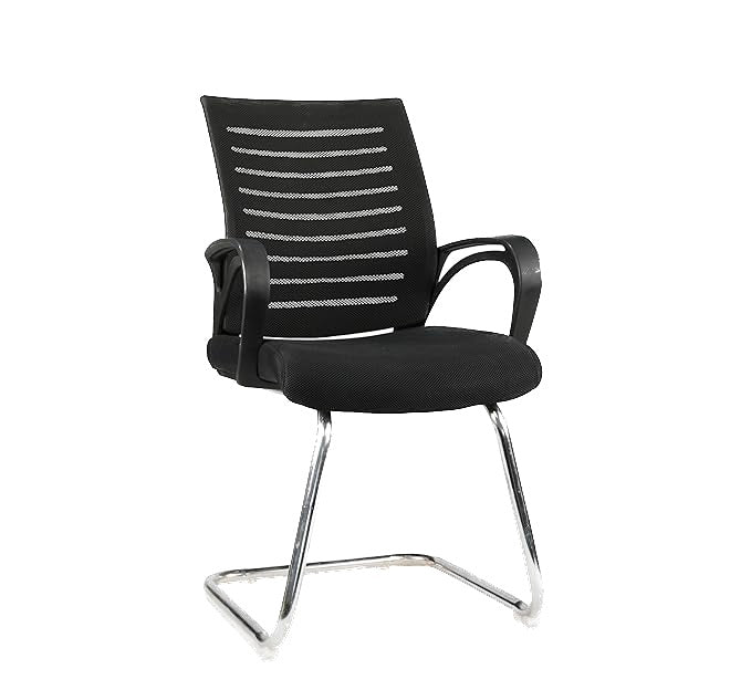 Kepler Brooks Iris Visitor Chair with Metal Frame